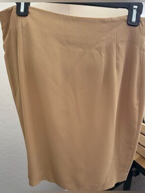 Jones New York Beige A-Line Skirt